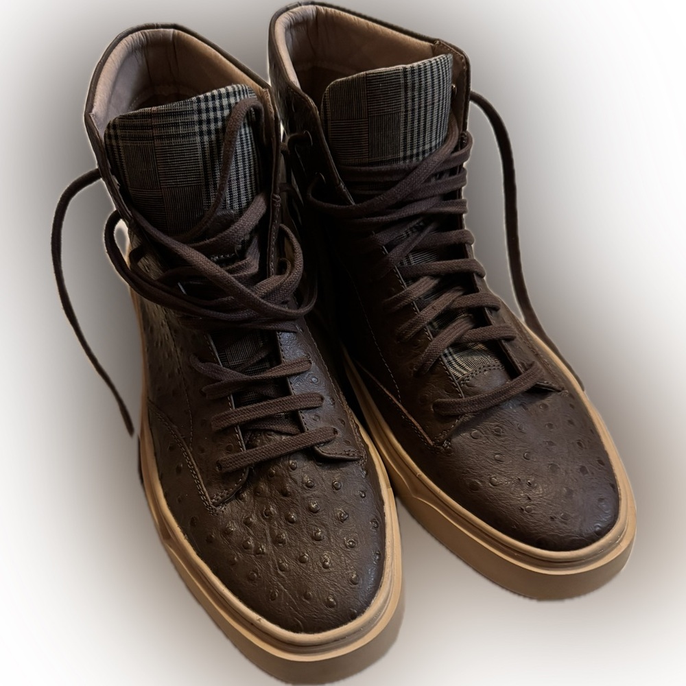 TCG Culver TCG-AW19-CUL-PLK
Mens Brown Leather Lifestyle
Sneakers Shoes sz 10 - Picture 3 of 12
